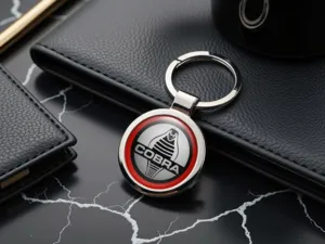 Shelby Keyrings Women Modern High-Quality Metal X